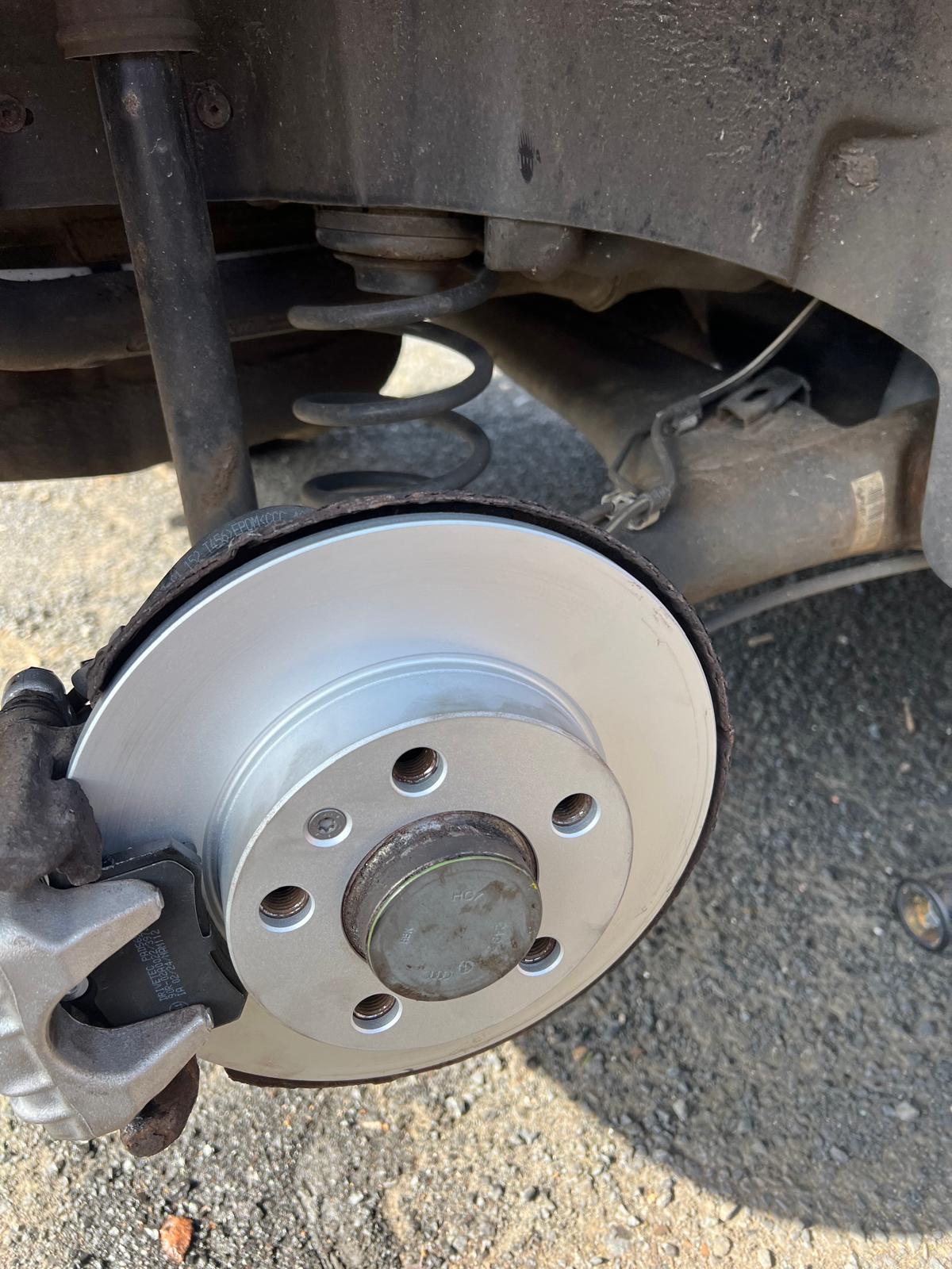 Rear Brake Service after