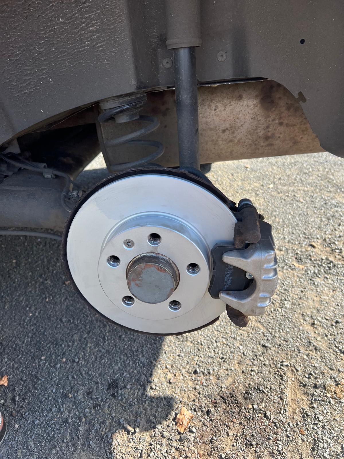 Rear Brake Service after